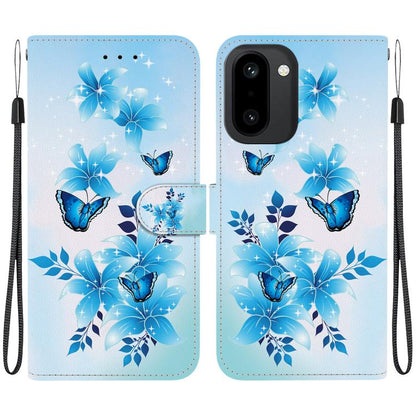 Crystal Texture Colored Drawing Leather Phone Case, For OnePlus 15R / Ace 6 / Ace 6T