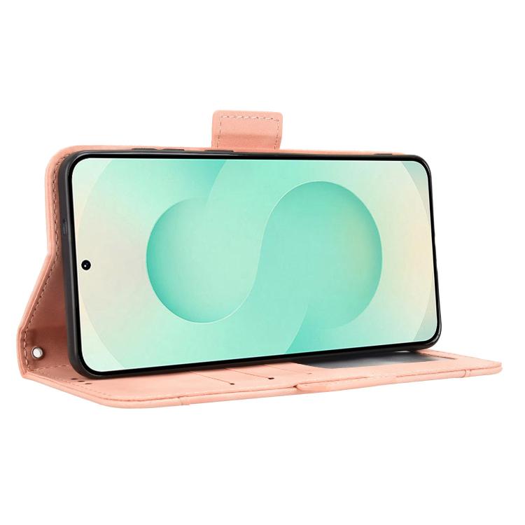 Skin Feel Calf Texture Card Slots Leather Phone Case, For Samsung Galaxy S25 Edge 5G, For Samsung Galaxy S25 5G, For Samsung Galaxy S25+ 5G, For Samsung Galaxy S25 Ultra 5G