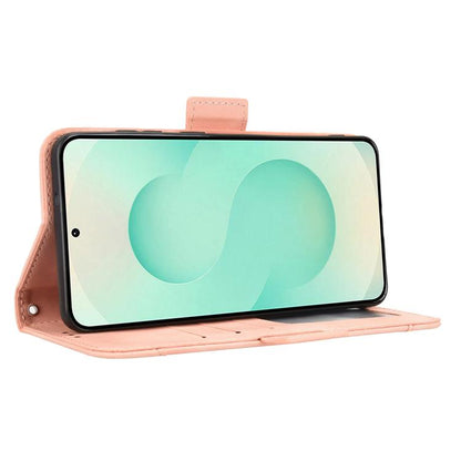 Skin Feel Calf Texture Card Slots Leather Phone Case, For Samsung Galaxy S25 Edge 5G, For Samsung Galaxy S25 5G, For Samsung Galaxy S25+ 5G, For Samsung Galaxy S25 Ultra 5G