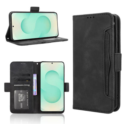 Skin Feel Calf Texture Card Slots Leather Phone Case, For Samsung Galaxy S25 Edge 5G, For Samsung Galaxy S25 5G, For Samsung Galaxy S25+ 5G, For Samsung Galaxy S25 Ultra 5G