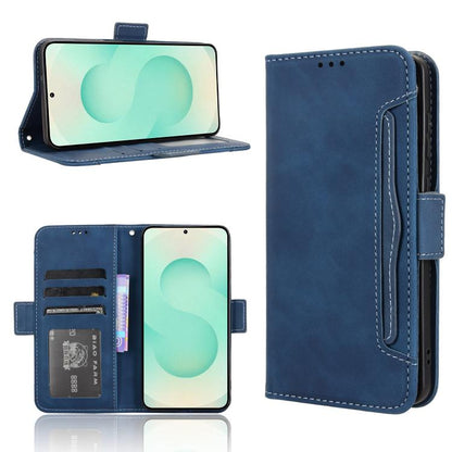 Skin Feel Calf Texture Card Slots Leather Phone Case, For Samsung Galaxy S25 Edge 5G, For Samsung Galaxy S25 5G, For Samsung Galaxy S25+ 5G, For Samsung Galaxy S25 Ultra 5G