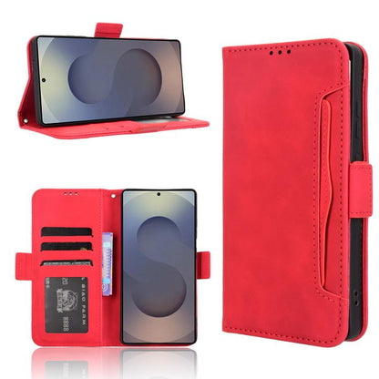 Skin Feel Calf Texture Card Slots Leather Phone Case, For Samsung Galaxy S25 Edge 5G, For Samsung Galaxy S25 5G, For Samsung Galaxy S25+ 5G, For Samsung Galaxy S25 Ultra 5G