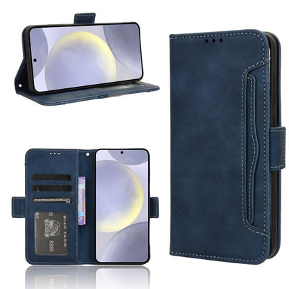 Skin Feel Calf Texture Card Slots Leather Phone Case, For Samsung Galaxy S25 Edge 5G, For Samsung Galaxy S25 5G, For Samsung Galaxy S25+ 5G, For Samsung Galaxy S25 Ultra 5G