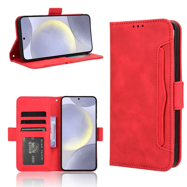 Skin Feel Calf Texture Card Slots Leather Phone Case, For Samsung Galaxy S26+ 5G, For Samsung Galaxy S26 Ultra 5G, For Samsung Galaxy S26 5G, For Samsung Galaxy S25 FE 5G