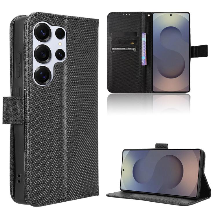 Diamond Texture Leather Phone Case, For Samsung Galaxy S26+ 5G, For Samsung Galaxy S26 Ultra 5G, For Samsung Galaxy S26 5G, For Samsung Galaxy S25 FE 5G