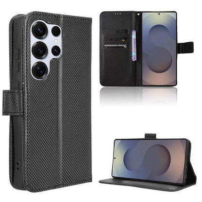 Diamond Texture Leather Phone Case, For Samsung Galaxy S26+ 5G, For Samsung Galaxy S26 Ultra 5G, For Samsung Galaxy S26 5G, For Samsung Galaxy S25 FE 5G