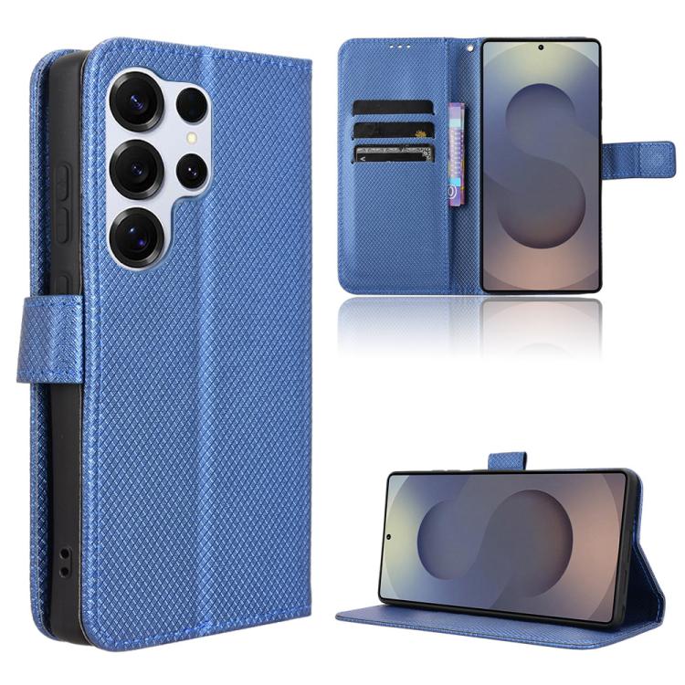 Diamond Texture Leather Phone Case, For Samsung Galaxy S26+ 5G, For Samsung Galaxy S26 Ultra 5G, For Samsung Galaxy S26 5G, For Samsung Galaxy S25 FE 5G