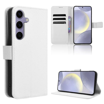 Diamond Texture Leather Phone Case, For Samsung Galaxy S26+ 5G, For Samsung Galaxy S26 Ultra 5G, For Samsung Galaxy S26 5G, For Samsung Galaxy S25 FE 5G