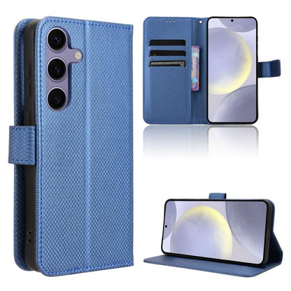 Diamond Texture Leather Phone Case, For Samsung Galaxy S26+ 5G, For Samsung Galaxy S26 Ultra 5G, For Samsung Galaxy S26 5G, For Samsung Galaxy S25 FE 5G