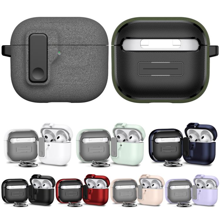 Automatic Switch Lock Bluetooth Earphone Shockproof Protective Case, For AirPods Pro