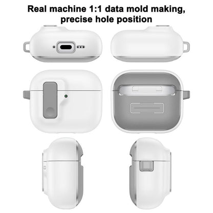 Automatic Switch Lock Bluetooth Earphone Shockproof Protective Case, For AirPods 4, For AirPods Pro 2, For AirPods 3
