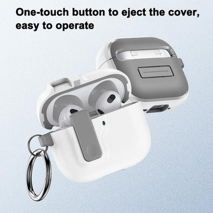 Automatic Switch Lock Bluetooth Earphone Shockproof Protective Case, For AirPods 4, For AirPods Pro 2, For AirPods 3