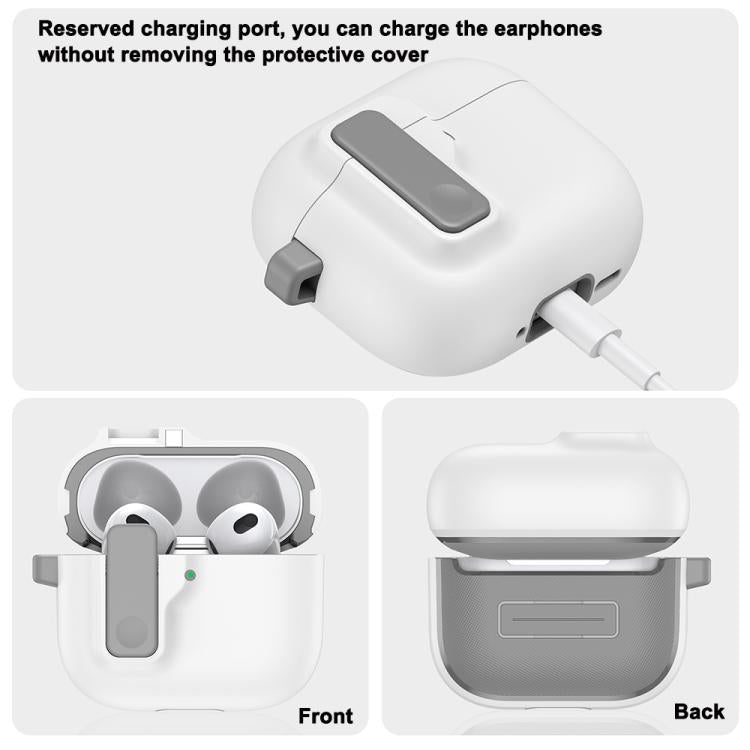 Automatic Switch Lock Bluetooth Earphone Shockproof Protective Case, For AirPods 4, For AirPods Pro 2, For AirPods 3