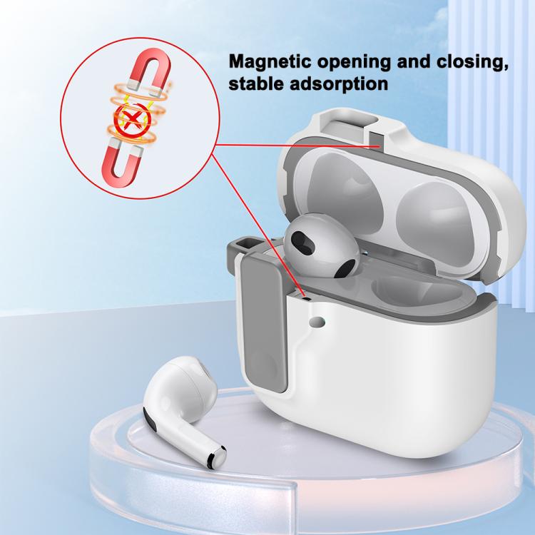 Automatic Switch Lock Bluetooth Earphone Shockproof Protective Case, For AirPods 4, For AirPods Pro 2, For AirPods 3