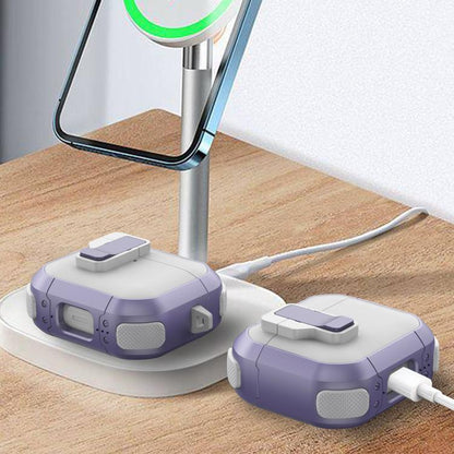 Starship Wireless Earphones Case with Magnetic Switch, For AirPods 4, For AirPods Pro 2