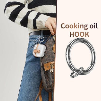 Electroplating Transparent Wireless Earphones Case with Security Lock, For AirPods 3, For AirPods Pro, For AirPods 1 / 2