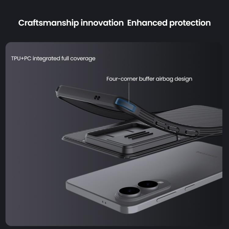 NILLKIN CamShield Pro Magnetic PC Phone Case, For Samsung Galaxy S25 Edge 5G, For Samsung Galaxy S25 Ultra 5G