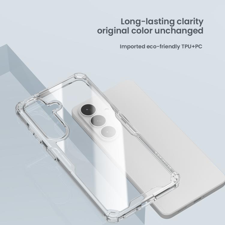 NILLKIN PC + TPU Phone Case, For Samsung Galaxy S26+ 5G, For Samsung Galaxy S26 Ultra 5G, For Samsung Galaxy S26 5G, For Samsung Galaxy S25 5G, For Samsung Galaxy S25 Ultra 5G