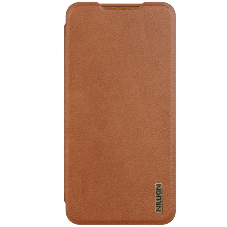 NILLKIN QIN Series Pro Sliding Camera Cover Design Leather Phone Case, For Samsung Galaxy S25 Edge 5G