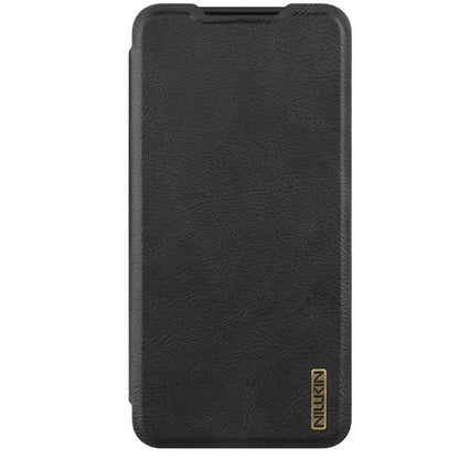 NILLKIN QIN Series Pro Sliding Camera Cover Design Leather Phone Case, For Samsung Galaxy S25 Edge 5G