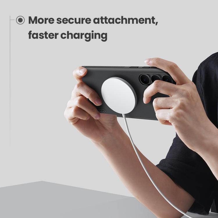 NILLKIN Frosted Shield Pro Magnetic Phone Case, For Samsung Galaxy S25 FE 5G, For Samsung Galaxy S25 Edge 5G, For Samsung Galaxy S25 5G, For Samsung Galaxy S25+ 5G