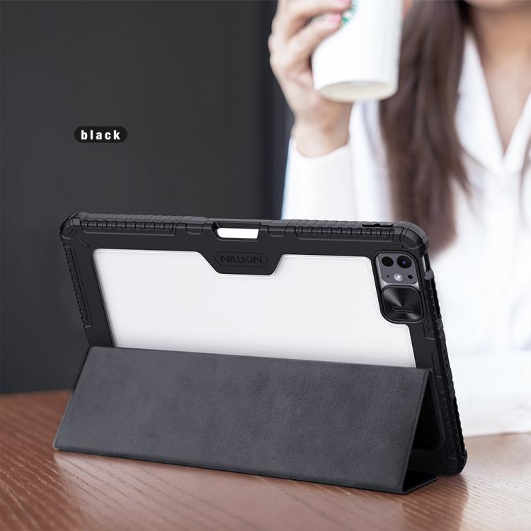 NILLKIN Bumper Pro Folding Style Tablet Leather Case, For iPad Air 13 2024 / 2025 / 2026