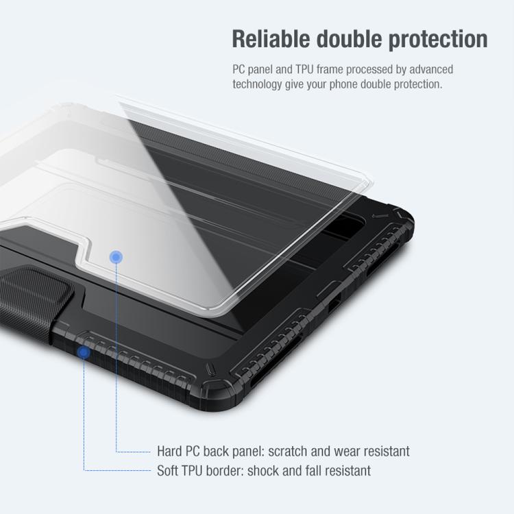 NILLKIN Bumper Pro Folding Style Tablet Leather Case, For iPad Air 13 2024 / 2025 / 2026