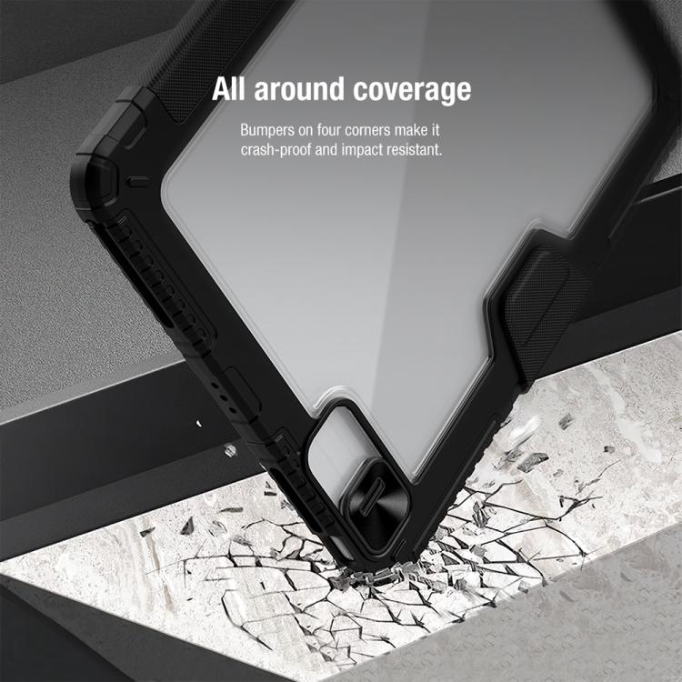 NILLKIN Bumper Pro Folding Style Tablet Leather Case, For iPad Air 13 2024 / 2025 / 2026
