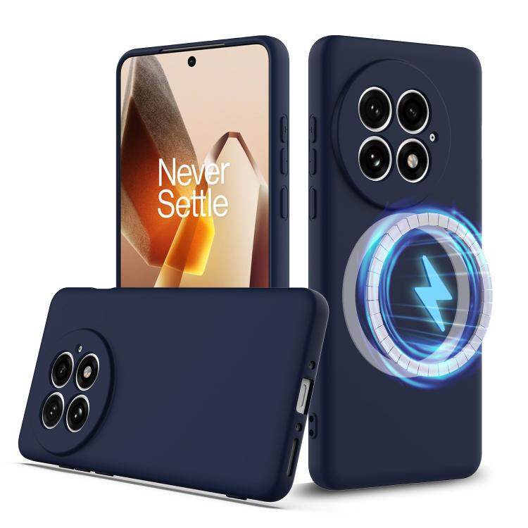 Shockproof Silicone Magsafe Phone Case, For OnePlus Ace 5 Ultra / Nord 5, For OnePlus Ace 5 Racing / Nord CE5, For OnePlus 13T / 13s, For OnePlus 13R / Ace 5 / Ace 5 Pro, For OnePlus 13