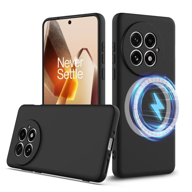 Shockproof Silicone Magsafe Phone Case, For OnePlus Ace 5 Ultra / Nord 5, For OnePlus Ace 5 Racing / Nord CE5, For OnePlus 13T / 13s, For OnePlus 13R / Ace 5 / Ace 5 Pro, For OnePlus 13