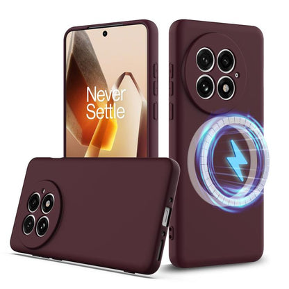 Shockproof Silicone Magsafe Phone Case, For OnePlus Ace 5 Ultra / Nord 5, For OnePlus Ace 5 Racing / Nord CE5, For OnePlus 13T / 13s, For OnePlus 13R / Ace 5 / Ace 5 Pro, For OnePlus 13