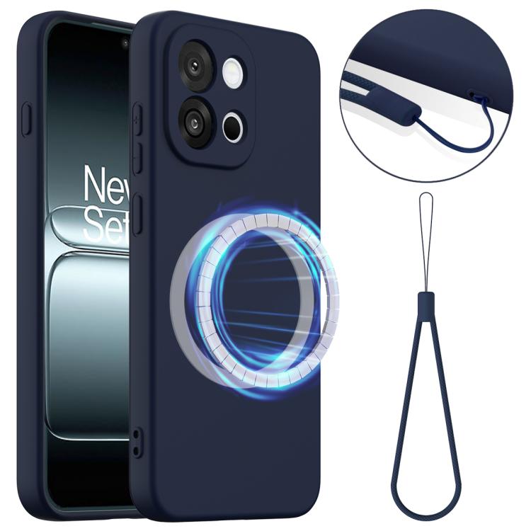 Shockproof Silicone Magsafe Phone Case, For OnePlus Ace 5 Ultra / Nord 5, For OnePlus Ace 5 Racing / Nord CE5, For OnePlus 13T / 13s, For OnePlus 13R / Ace 5 / Ace 5 Pro, For OnePlus 13