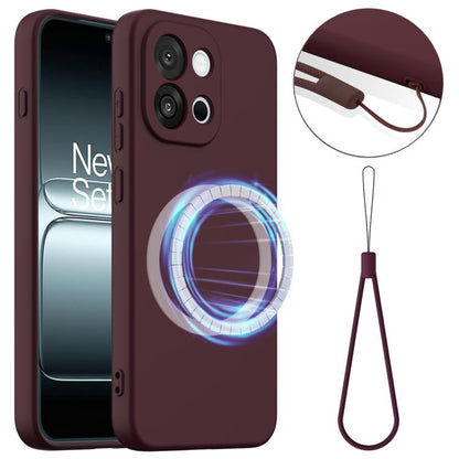Shockproof Silicone Magsafe Phone Case, For OnePlus Ace 5 Ultra / Nord 5, For OnePlus Ace 5 Racing / Nord CE5, For OnePlus 13T / 13s, For OnePlus 13R / Ace 5 / Ace 5 Pro, For OnePlus 13