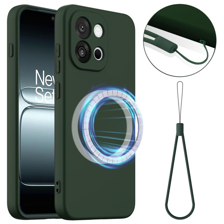 Shockproof Silicone Magsafe Phone Case, For OnePlus Ace 5 Ultra / Nord 5, For OnePlus Ace 5 Racing / Nord CE5, For OnePlus 13T / 13s, For OnePlus 13R / Ace 5 / Ace 5 Pro, For OnePlus 13