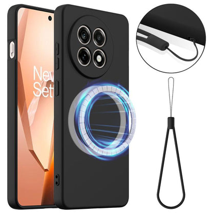 Shockproof Silicone Magsafe Phone Case, For OnePlus Ace 5 Ultra / Nord 5, For OnePlus Ace 5 Racing / Nord CE5, For OnePlus 13T / 13s, For OnePlus 13R / Ace 5 / Ace 5 Pro, For OnePlus 13