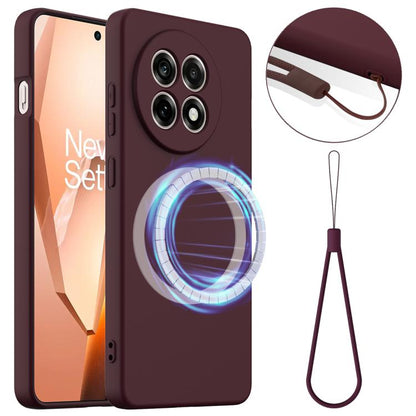 Shockproof Silicone Magsafe Phone Case, For OnePlus Ace 5 Ultra / Nord 5, For OnePlus Ace 5 Racing / Nord CE5, For OnePlus 13T / 13s, For OnePlus 13R / Ace 5 / Ace 5 Pro, For OnePlus 13