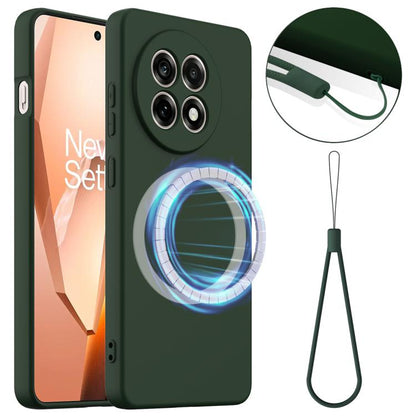 Shockproof Silicone Magsafe Phone Case, For OnePlus Ace 5 Ultra / Nord 5, For OnePlus Ace 5 Racing / Nord CE5, For OnePlus 13T / 13s, For OnePlus 13R / Ace 5 / Ace 5 Pro, For OnePlus 13