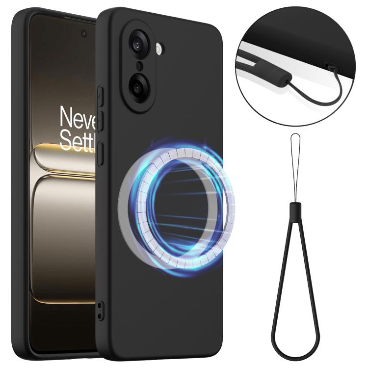 Shockproof Silicone Magsafe Phone Case, For OnePlus Ace 5 Ultra / Nord 5, For OnePlus Ace 5 Racing / Nord CE5, For OnePlus 13T / 13s, For OnePlus 13R / Ace 5 / Ace 5 Pro, For OnePlus 13