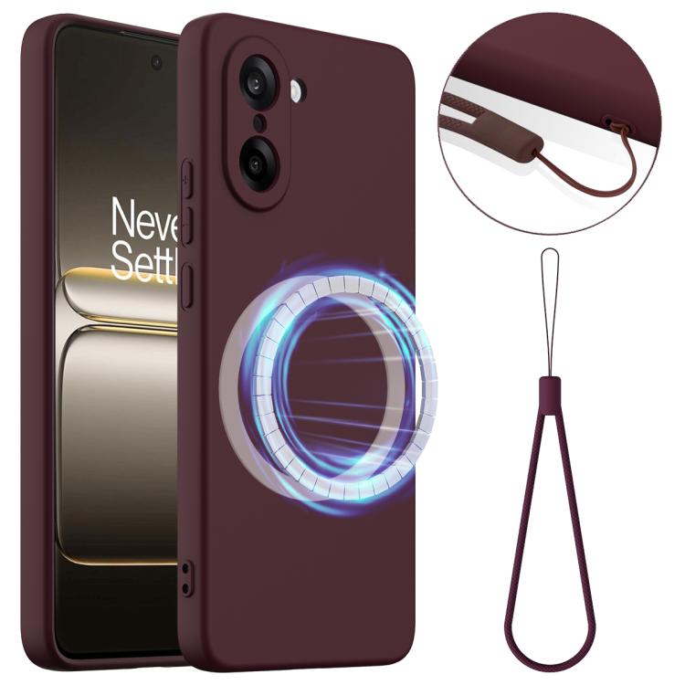 Shockproof Silicone Magsafe Phone Case, For OnePlus Ace 5 Ultra / Nord 5, For OnePlus Ace 5 Racing / Nord CE5, For OnePlus 13T / 13s, For OnePlus 13R / Ace 5 / Ace 5 Pro, For OnePlus 13