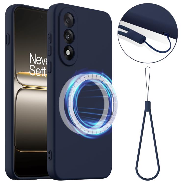 Shockproof Silicone Magsafe Phone Case, For OnePlus Ace 5 Ultra / Nord 5, For OnePlus Ace 5 Racing / Nord CE5, For OnePlus 13T / 13s, For OnePlus 13R / Ace 5 / Ace 5 Pro, For OnePlus 13
