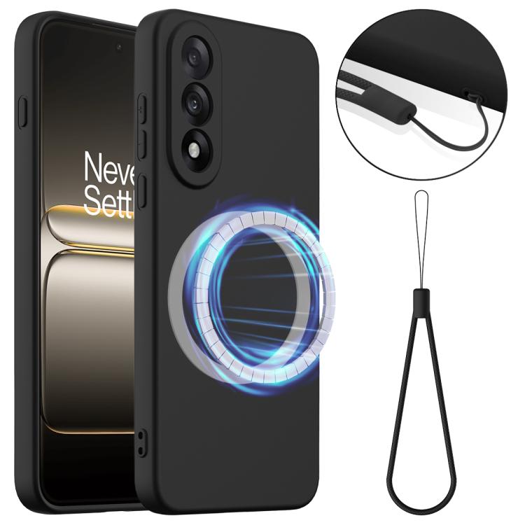 Shockproof Silicone Magsafe Phone Case, For OnePlus Ace 5 Ultra / Nord 5, For OnePlus Ace 5 Racing / Nord CE5, For OnePlus 13T / 13s, For OnePlus 13R / Ace 5 / Ace 5 Pro, For OnePlus 13