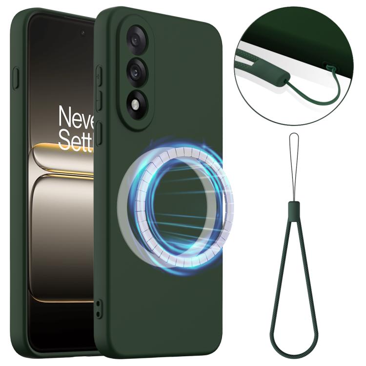 Shockproof Silicone Magsafe Phone Case, For OnePlus Ace 5 Ultra / Nord 5, For OnePlus Ace 5 Racing / Nord CE5, For OnePlus 13T / 13s, For OnePlus 13R / Ace 5 / Ace 5 Pro, For OnePlus 13