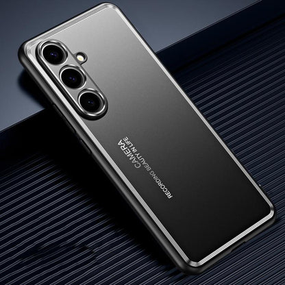 Frosted Metal Phone Case, For Samsung Galaxy S25 5G, For Samsung Galaxy S25 Ultra 5G