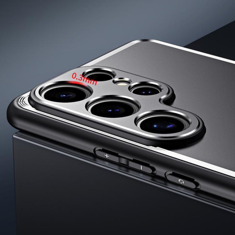 Frosted Metal Phone Case, For Samsung Galaxy S25 5G, For Samsung Galaxy S25 Ultra 5G