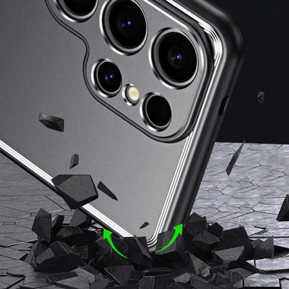 Frosted Metal Phone Case, For Samsung Galaxy S25 5G, For Samsung Galaxy S25 Ultra 5G