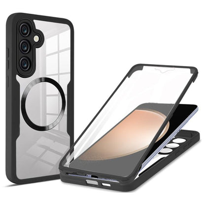 CD Texture MagSafe Phone Case, For Samsung Galaxy S24 Ultra 5G, For Samsung Galaxy S23 FE 5G, For Samsung Galaxy S23 Ultra 5G, For Samsung Galaxy S23+ 5G