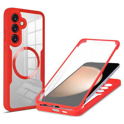 CD Texture MagSafe Phone Case, For Samsung Galaxy S24 Ultra 5G, For Samsung Galaxy S23 FE 5G, For Samsung Galaxy S23 Ultra 5G, For Samsung Galaxy S23+ 5G