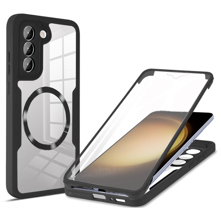 CD Texture MagSafe Phone Case, For Samsung Galaxy S24 Ultra 5G, For Samsung Galaxy S23 FE 5G, For Samsung Galaxy S23 Ultra 5G, For Samsung Galaxy S23+ 5G