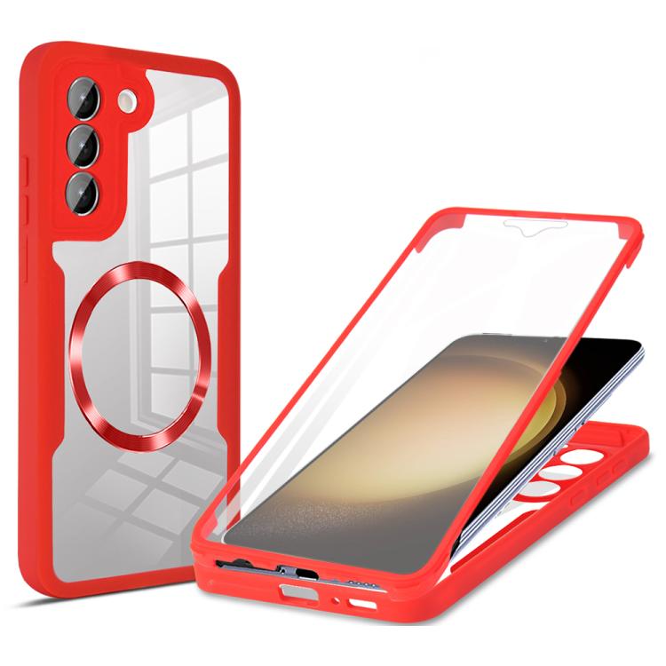 CD Texture MagSafe Phone Case, For Samsung Galaxy S24 Ultra 5G, For Samsung Galaxy S23 FE 5G, For Samsung Galaxy S23 Ultra 5G, For Samsung Galaxy S23+ 5G
