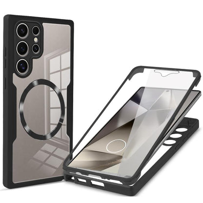CD Texture MagSafe Phone Case, For Samsung Galaxy S24 Ultra 5G, For Samsung Galaxy S23 FE 5G, For Samsung Galaxy S23 Ultra 5G, For Samsung Galaxy S23+ 5G